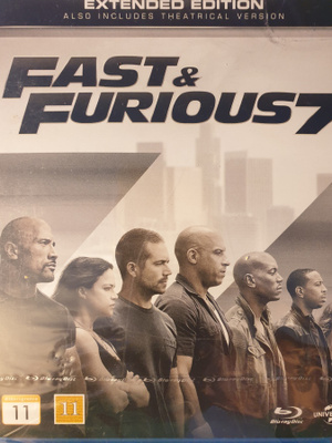 Fast & Furious 7 extended edition Blu-ray