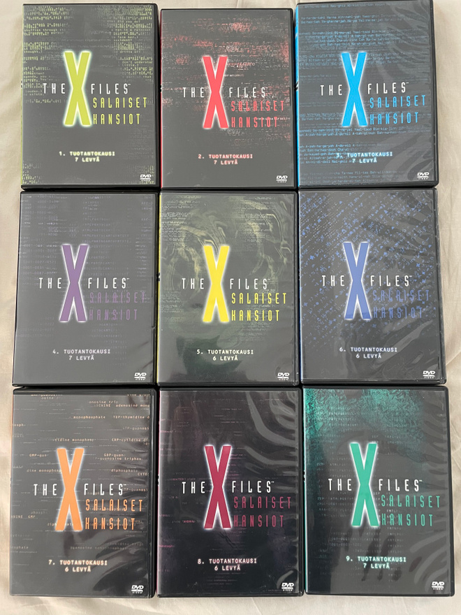 Salaiset kansiot - The X Files 1-9