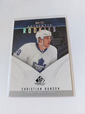 2009-10 SPGU Silver Spectrum #175 Christian Hanson /10