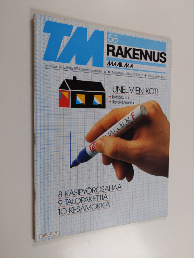Tekniikan maailma 5B/1987 : rakennusmaailma