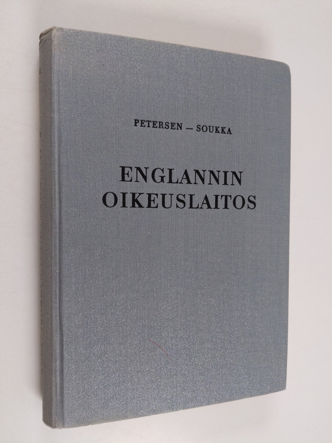 Paavo Soukka ym. : Englannin oikeuslaitos