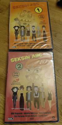 Seksin ABC 1 ja 2 dvd