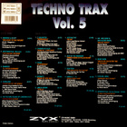 V/A: TECHNO TRAX Vol. 5. Tuplavinyyli 2 LP - pikkukuva 2