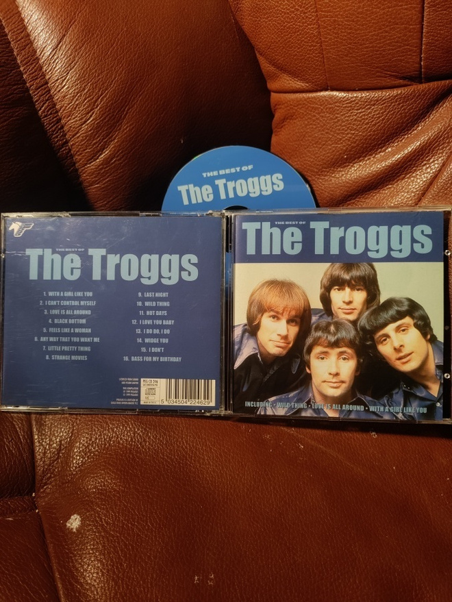 THE TROGGS-the best of CD.