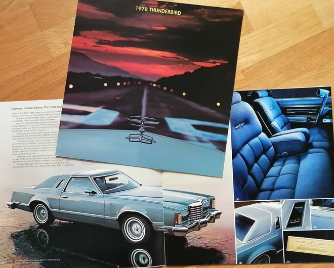 1978 Ford Thunderbird esite - ISO - KUIN UUSI  - 16 sivua