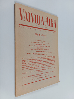 Valvoja-aika 2/1943 : 21. vuosikerta