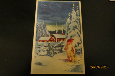 STIINA BROOMÉ 1961 KULKENUT KORTTI