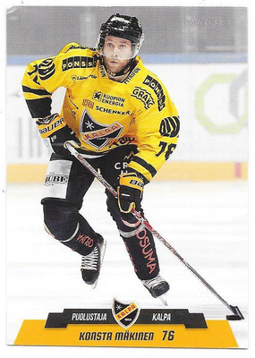 2017-18 CardSet #244 Konsta Mäkinen Kalpa