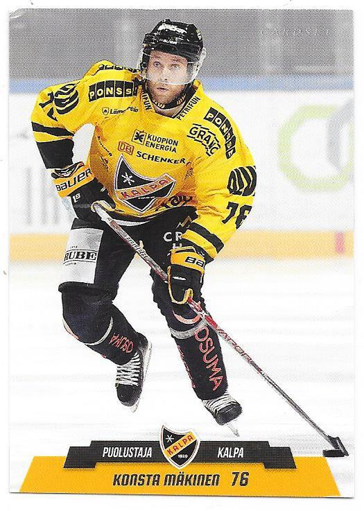 2017-18 CardSet #244 Konsta Mäkinen Kalpa