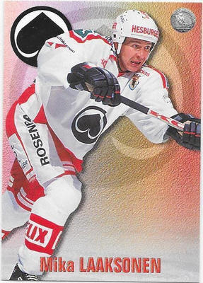 1998-99 CardSet #257 Mika Laaksonen  Ässät