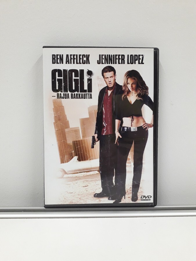 Gigli- Rajua Rakkautta (Affleck, Lopez, dvd)