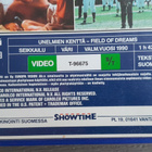 VHS: Unelmien Kenttä / Field Of Dreams (Kevin Costner 1989) - pikkukuva 3
