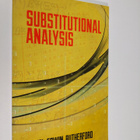 Daniel Edwin Rutherford : Substitutional Analysis - pikkukuva 1