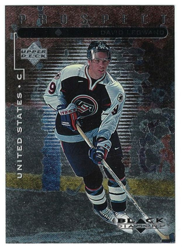 98-99 Black Diamond #115 David Legwand Prospect