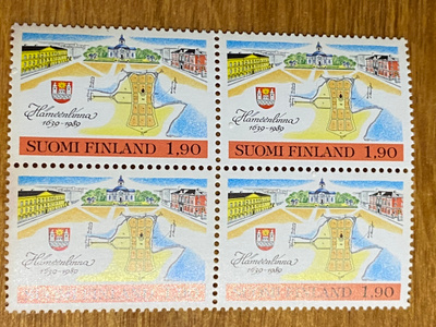 HÄMEENLINNA 1639-1989 NELIÖ**