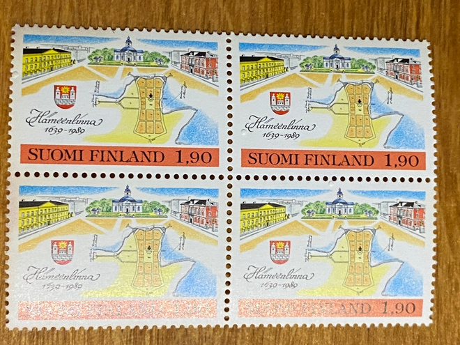 HÄMEENLINNA 1639-1989 NELIÖ**