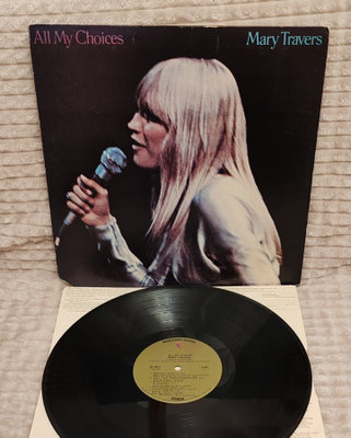 Mary Traves All My Choices lp