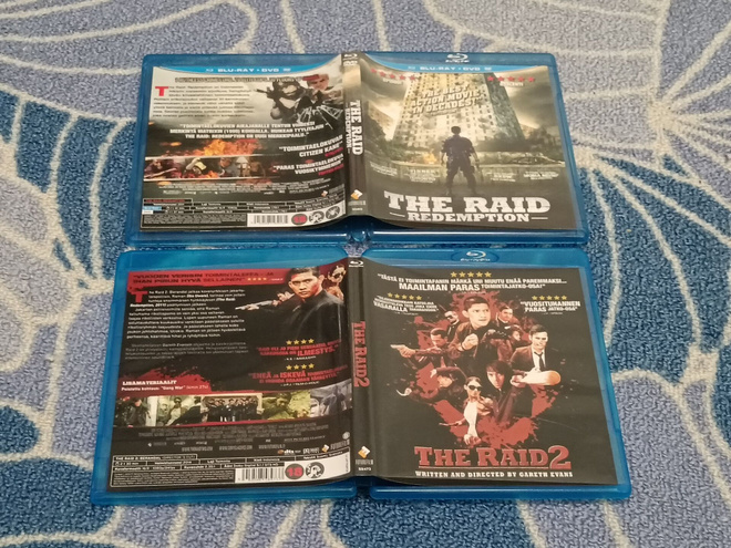 The Raid Redemption & The Raid 2 Blu-Ray