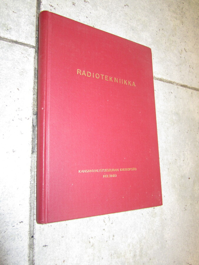 Radiotekniikka  Asser A. Aromaa, Kansanvalistusseuran kirje