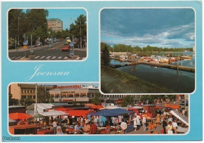 Joensuu satama ja tori