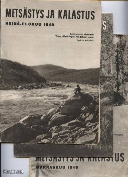 Metsästys ja Kalastus Heinä-elo, Syys ja marraskuu 1949