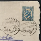 Paikallistaksan SAARISKIRJE Helsingistä Heinolaan 1919 - pikkukuva 2