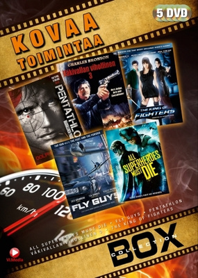 kovaa toimintaa 5 dvd box (1 212) UUSI -FI- DVD (5) 5 mov
