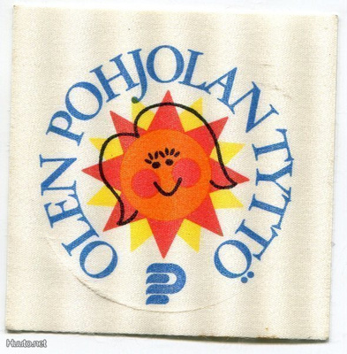 Retro - Vanha tarra - Olen Pohjolan tyttö