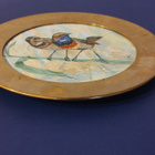 Kaufmann keramik  BIRD WALLPLATE Irene Hüllen - pikkukuva 2