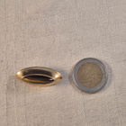 Tiikerinsilmä-rintaneula, 14K, 3,2 cm, 1,4 cm, 3,3 g - pikkukuva 3