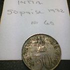 Intia 50 paisa 1972, km#60 - pikkukuva 1