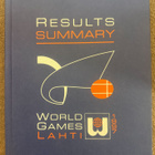 WORLD GAMES LAHTI 1997 - RESULTS SUMMARY KIRJA - pikkukuva 1