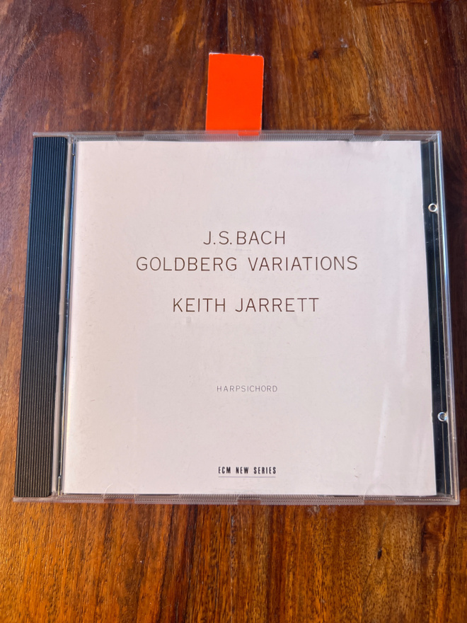 J. S. Bach - Goldberg Variations. Keith Jarret. ECM laatua