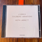 J. S. Bach - Goldberg Variations. Keith Jarret. ECM laatua - pikkukuva 1