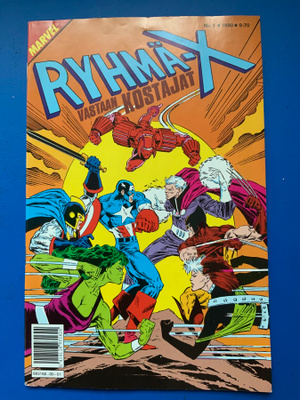 RYHMÄ X 1/1990