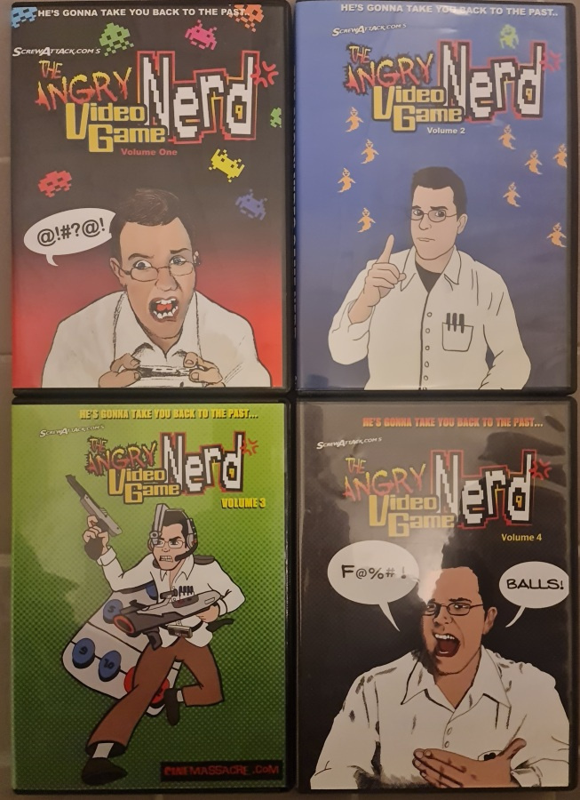 The Angry video game Nerd Vol 1-4 (DVD)