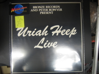 URIAH HEEP - LIVE -90 UK PRESS M-/M- 2LP