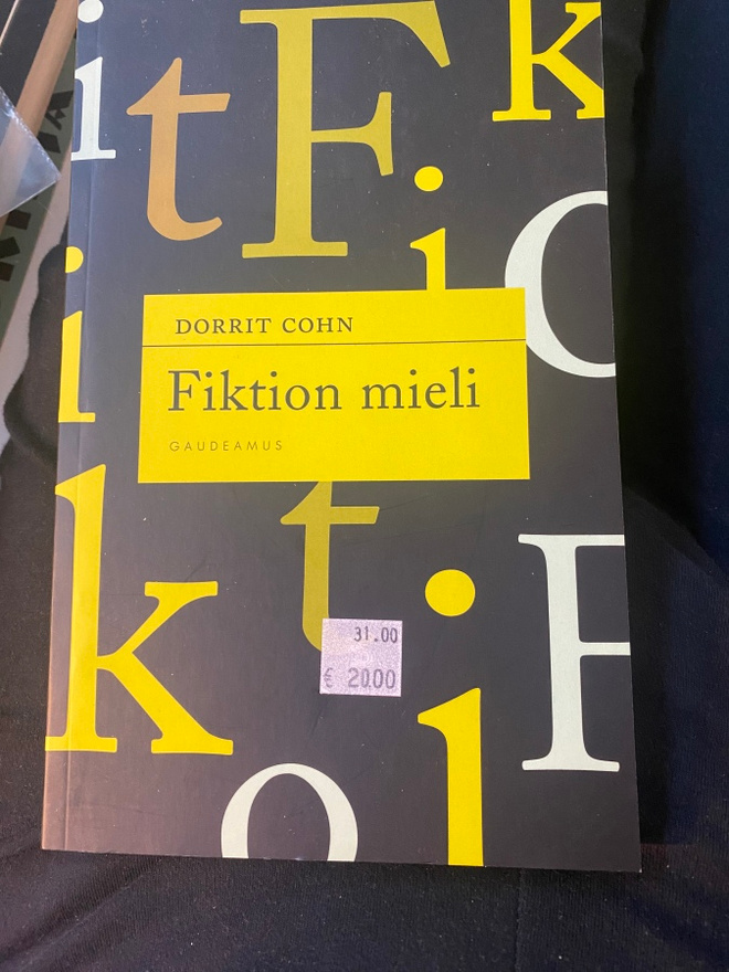 Dorrit Cohn: Fiktion mieli