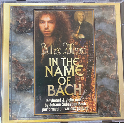 Alex Masi: In the Name of Bach cd