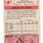 Purkkakuva Jalkapallo n:o 25 Colin Viljoen IPSWICH - pikkukuva 2