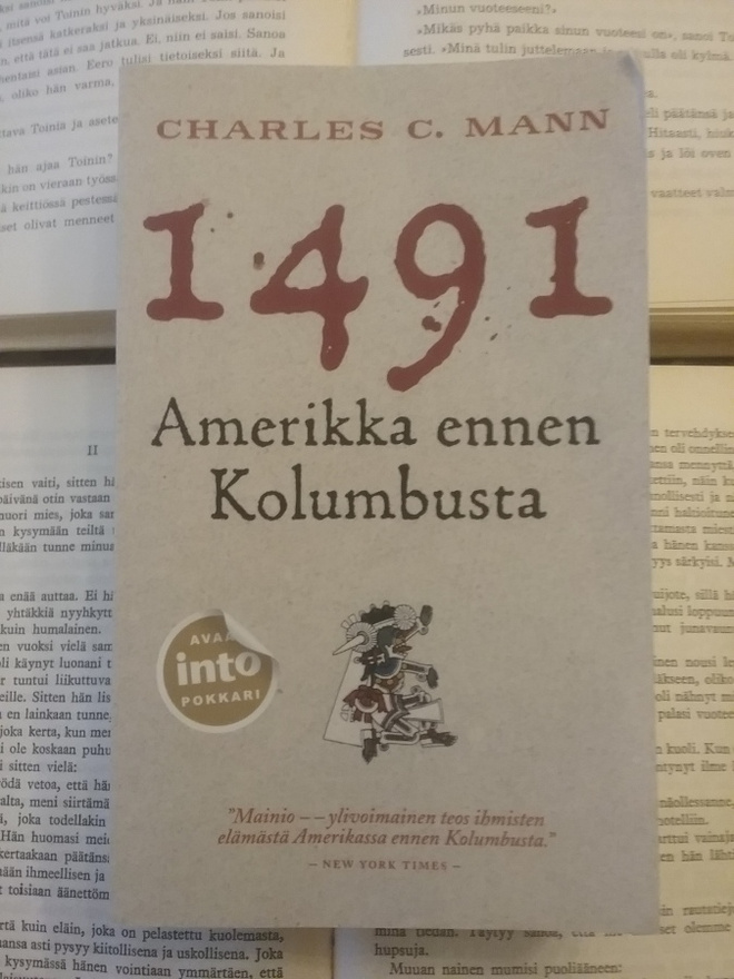 Charles Mann - 1491: Amerikka ennen Kolumbusta (pokkari)