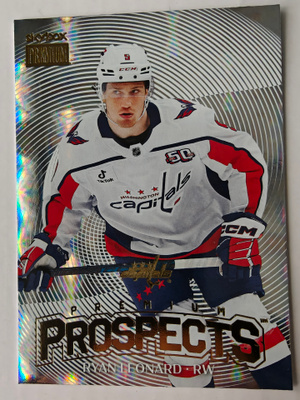 Ryan Leonard 2025-26 Metal Skybox Premium Prospects