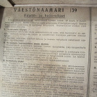 VÄESTÖNAAMARI VUODELTA 1939 ALKUPERÄISLAATIKOSSA - pikkukuva 2