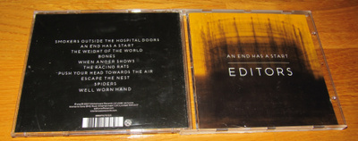 The Editors: An End Has a Start CD