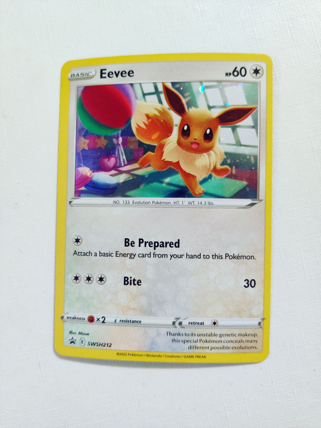 Eevee SWSH212 Astral Radiance Promo Holo