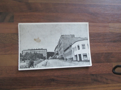vanha postikortti jyväskylä  v 1961