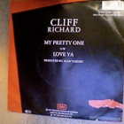 CLIFF RICHARD :: MY PRETTY ONE / LOVE YA :: VINYYLI 7" 1987 - pikkukuva 2