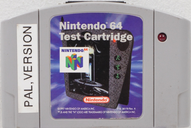 Nintendo 64 Test Cartridge - PAL Version
