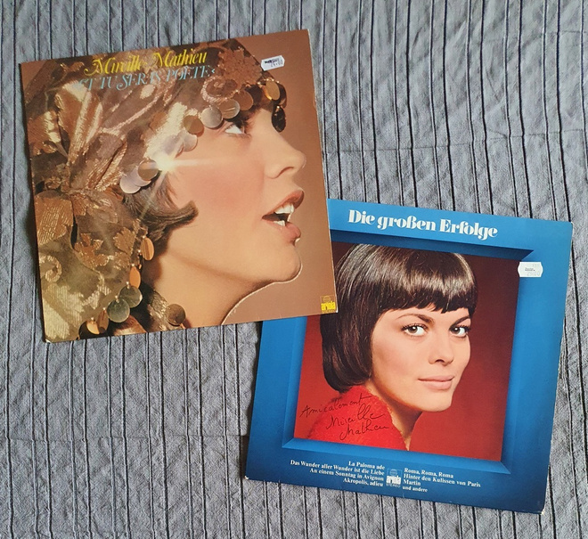 Mireille Mathieu - Et Tu Seras Poète + Die Großen Erfolge LP