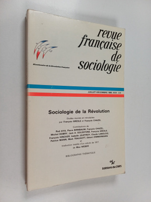 Sociologie de la Revolution
